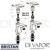 Bristan Hourglass Bath Taps Spares